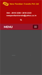 Mobile Screenshot of newpandiantravels.com